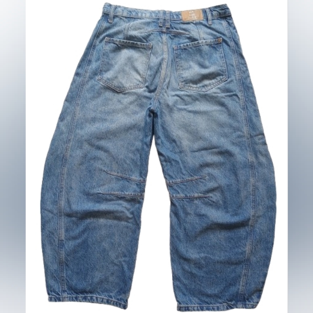 We The Free Women's Boyfriend Jeans - Blue Denim - Picture 2 of 10